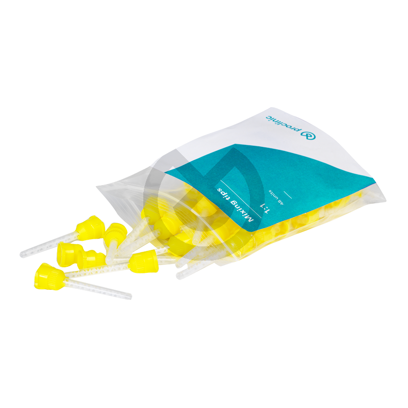 Gula blandningsspetsar 1:1, 48 st. – PROCLINIC – PROCLINIC