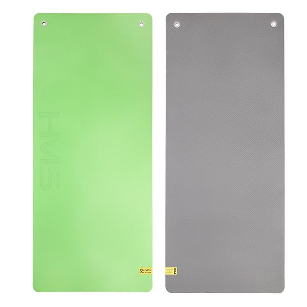 Fitnessmatta – MFK08 – 140×60 cm – 15 mm tjock – Grön/Svart