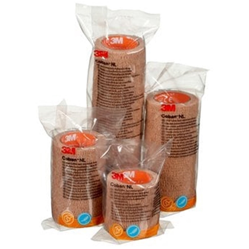Kompressionsbinda kohesiv Coban NL – 7,5cmx4,6m mellanelast – 24 st