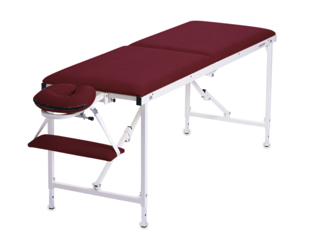 Behandlingsbænk TARSUS TE – Vinröd 236, 60 cm