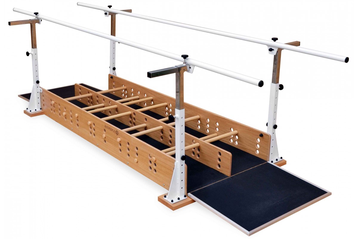 Gåbarr med spår – Justerbar höjd och bredd – 3 meter