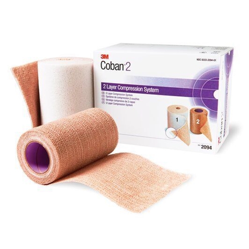 Kompressionsset Coban 2 – 10cm 2-lager f ABPI ></noscript>0,8 – 8 st