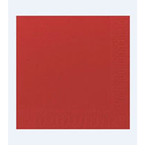 Servett tissue 1/4-vikt 3L – 40x40cm Duni röd – 125 st
