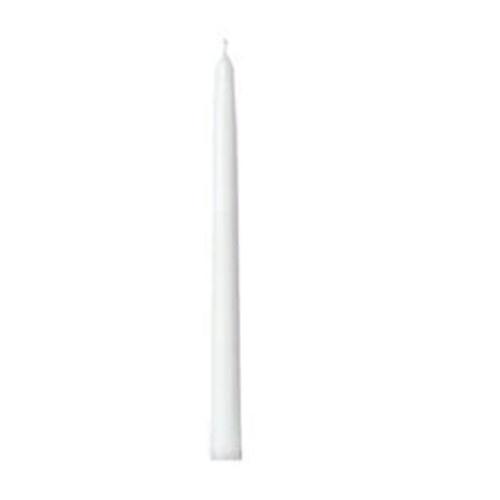 Antikljus stearin 100% – 25cm vit 6,5 timmar – 50 st