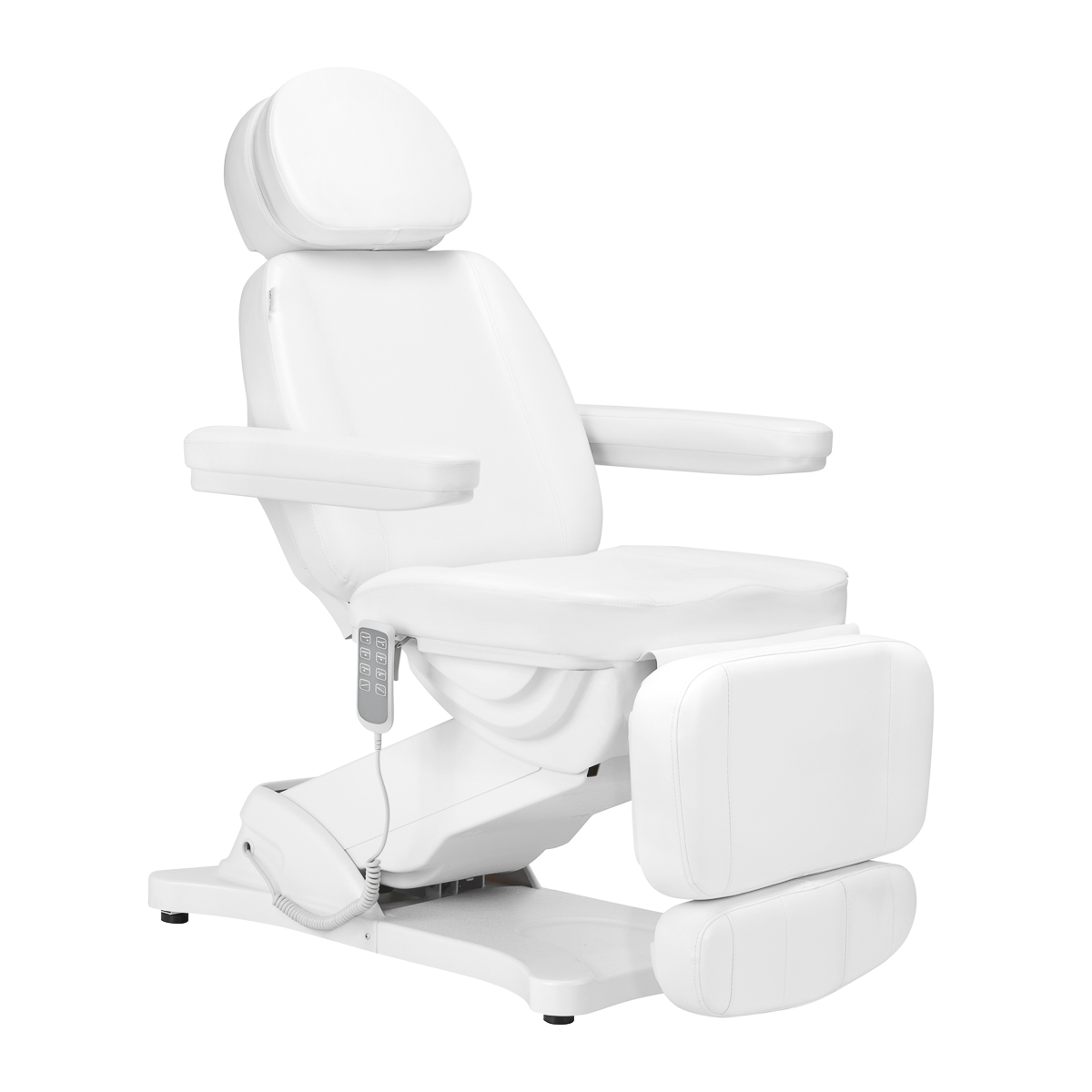 Elektrisk behandlingsstol – SILLON CLASSIC – 4 motorer – Vit