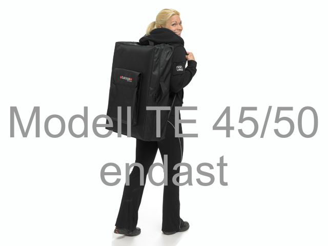 Väska till TE 45 / 50 cm med ryggsäcksremmar