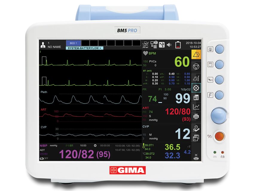 BM5 Pro Multiparametermonitor med pekskärm – 7 CH EKG