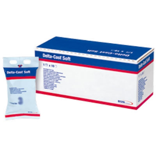 Gipsbinda Delta-Cast Soft – 7,5cmx3,6m röd – 10 st