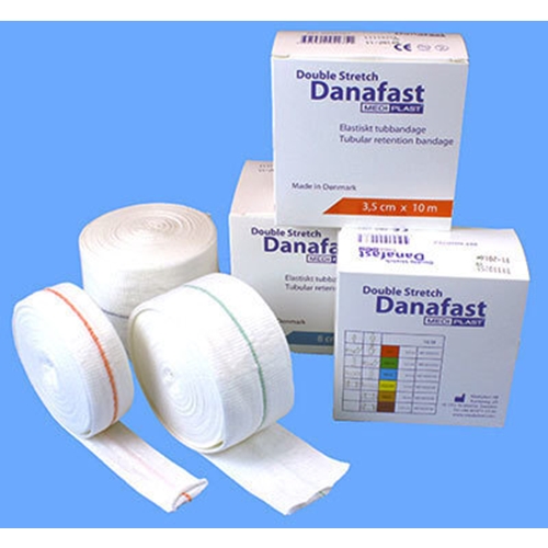 Tubbandage Danafast 2-vägsstretch – 5cmx10m grön viskos