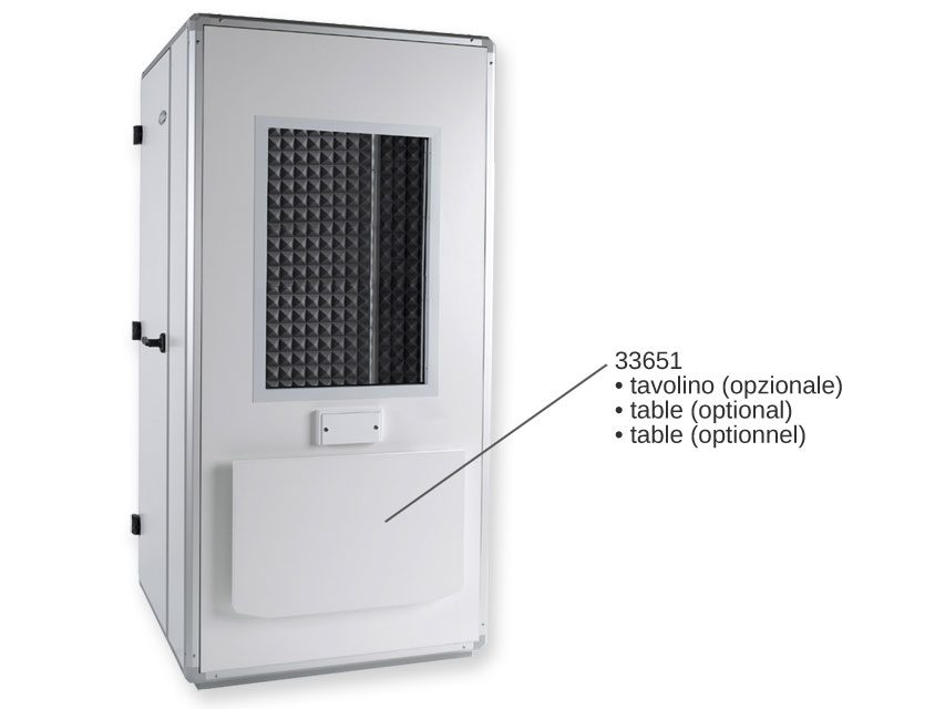 Pro 30 Audiometrisk Hörselbur 107x107x242 cm