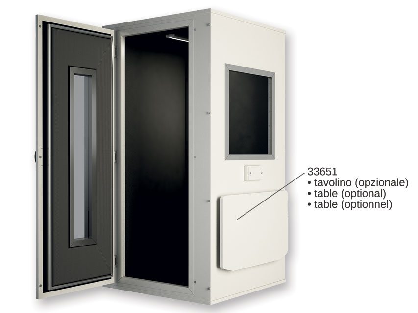 Pro 28 Hörselbur 96x96x197 cm