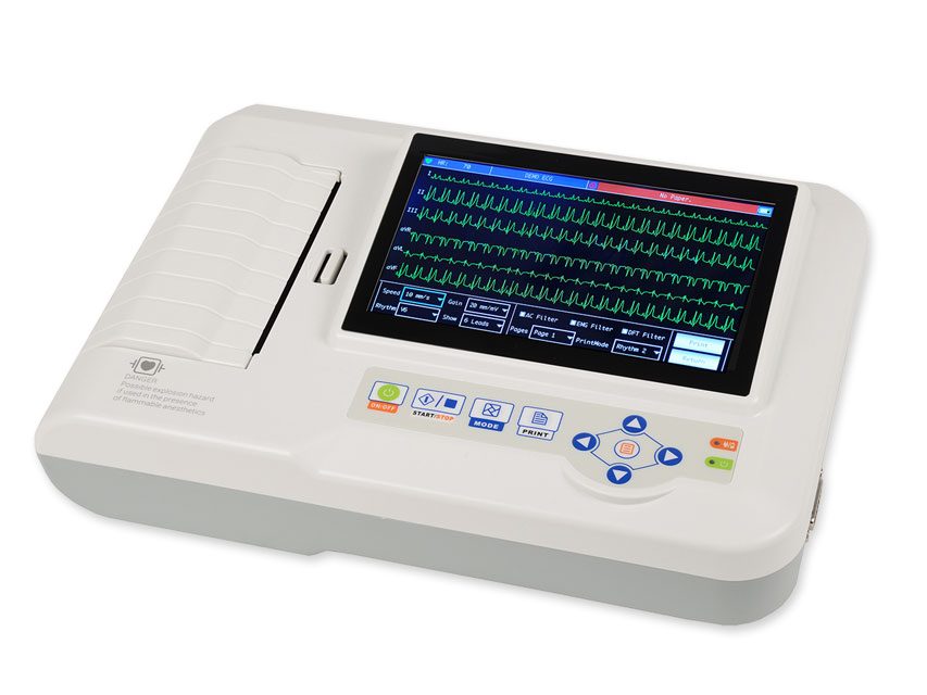 600G ECG – 3/6 kanaler med monitor