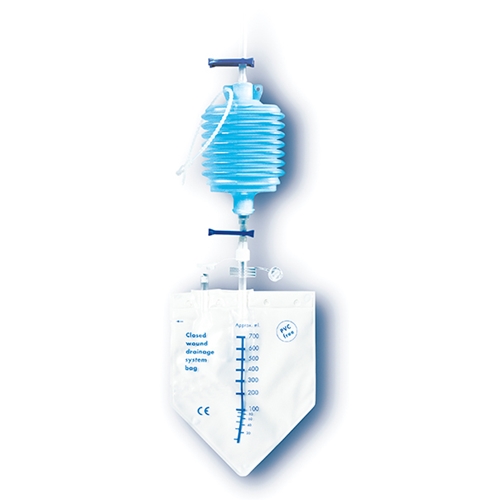 Dränage med sugbälg Bellovac – fg18 med troacar 100-150mmHg – 15 st