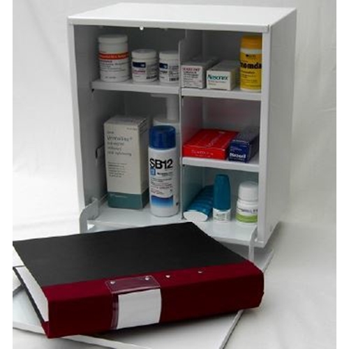Medicinskåp Flexibel – 375x350x215mm dörr med lås