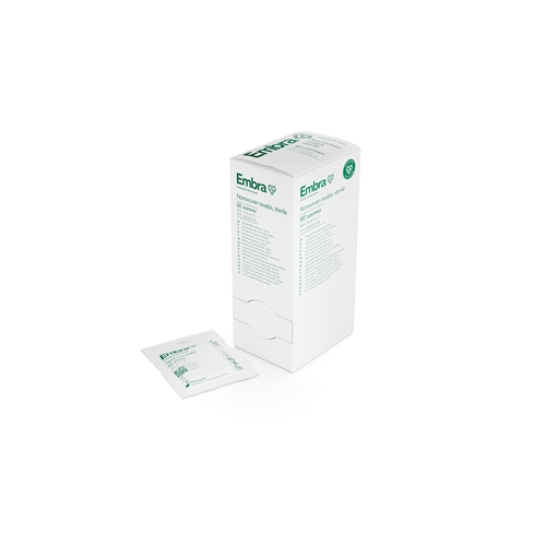Kompress nonwoven 4L 5p Embra – 5x5cm steril – 150 st