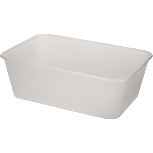 Mikroform PP plast – 750ml 175x120x55mm transparent – 500 st