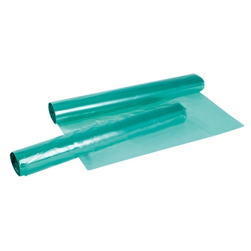 Lakansskydd engångs grön plast – 90x130cm 50pc/10rolls, 500pc – 50 st