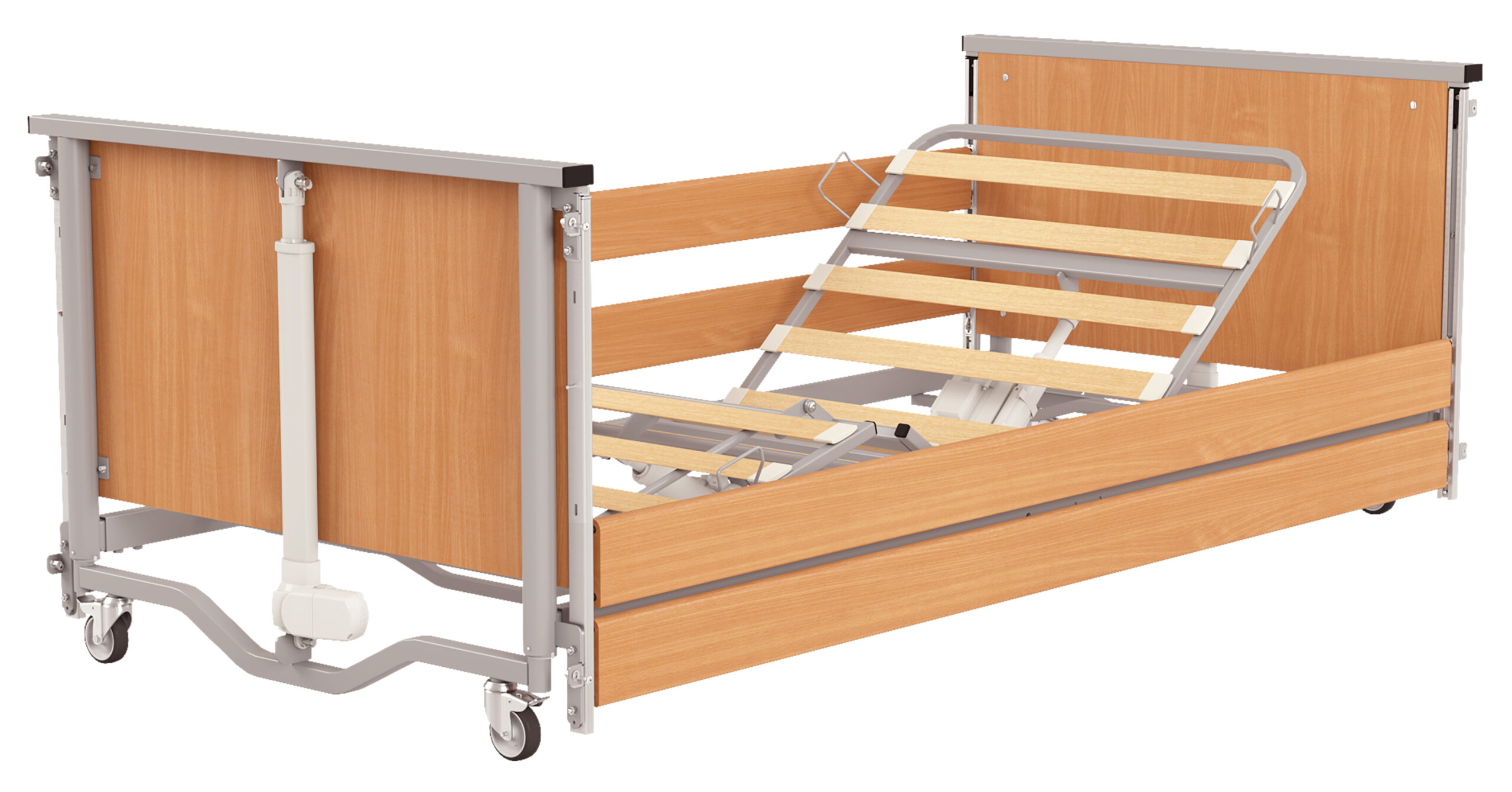 Elektrisk vårdsäng – 200 x 90 cm – Extra låg (19,2 cm) – DREAM-LOW