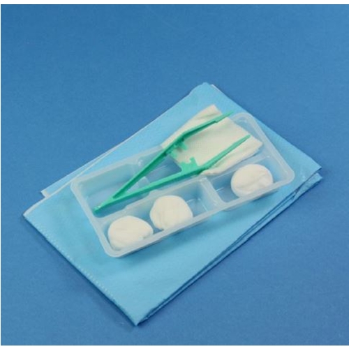 Omläggningsset nonwoven Mediplast – 2 ko 3 tork pin tråg duk – 50 st