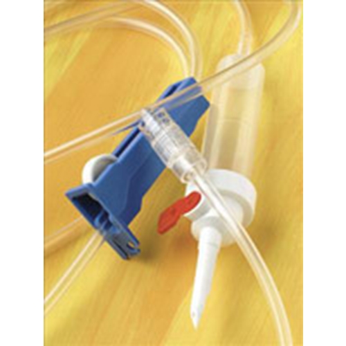 Infusionsaggregat luftat  L86 – 175cm Flowstop DEHP-fri PVC – 20 st
