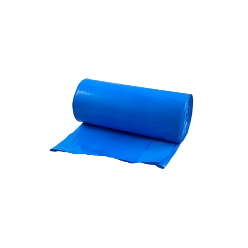 Sopsäck LLD plast – 125L 750x1150mm 60my blå/vit – 25 st