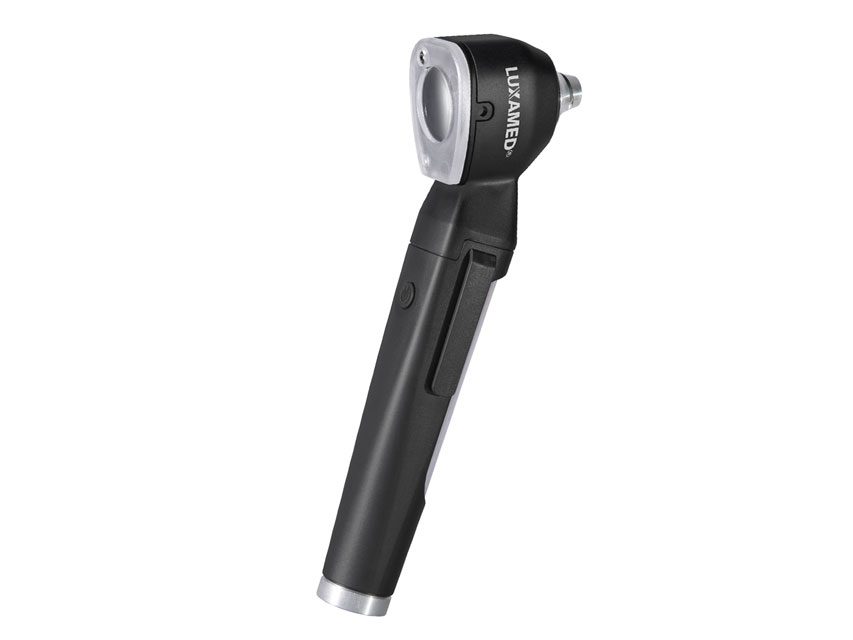 Luxamed Auris LED 3,7v USB-otoskop – svart