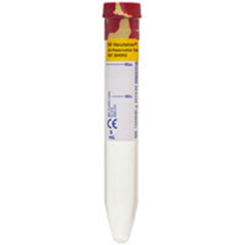 Vakuumrör BD Vacutainer Urin – 8ml röd/gul med stabilisator – 100 st