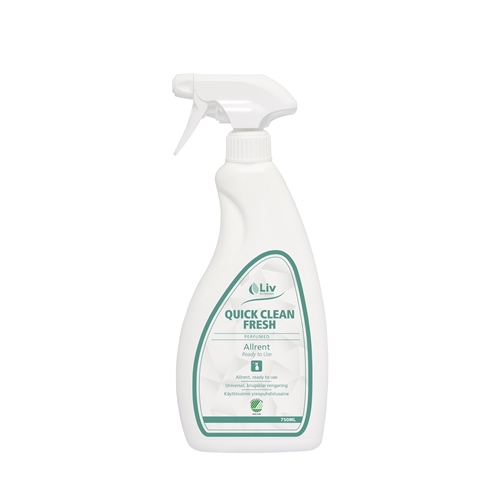 Allrengöring Quick Clean LIV – 750ml spray Svanen oparfymerad