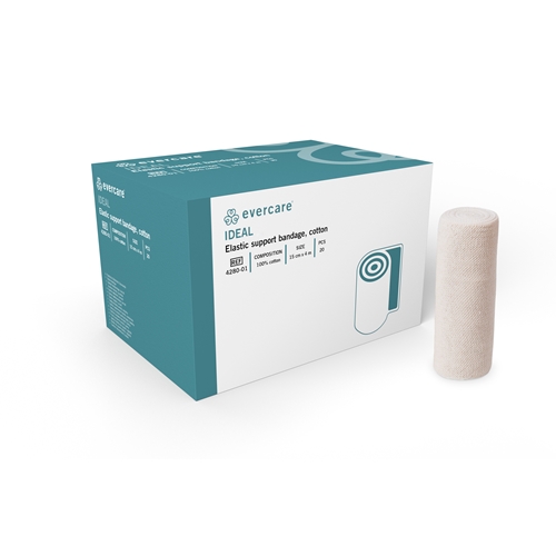 Stödbinda evercare Ideal – 15cmx4m bomull steril – 20 st