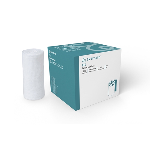 Gasbinda evercare Fix – 10cmx10m bomull oelastisk – 50 st
