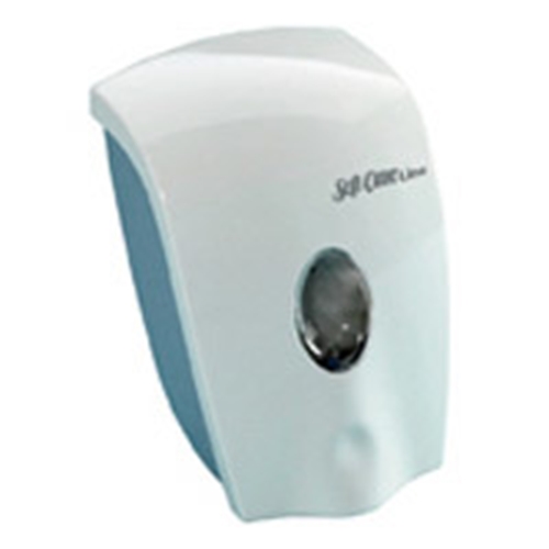 Dispenser tvål Soft Care Line – vit ABS-plast