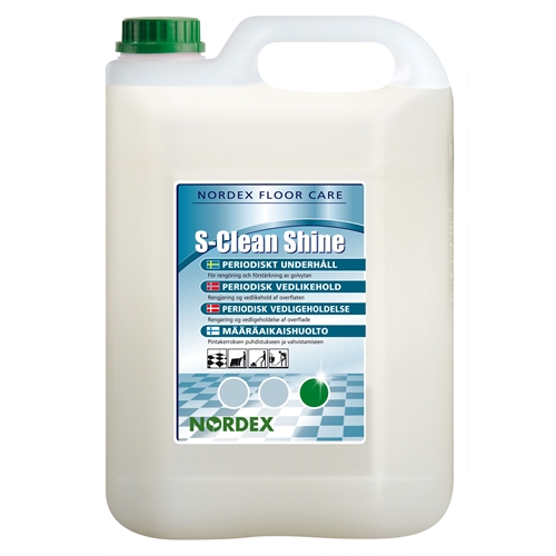 Golvvårdsmedel filmbildande – 5L S-Clean Shine