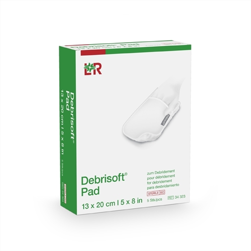 Debrideringsdyna Debrisoft – 13x20cm – 5 st