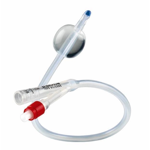 Kateter 2v Urimed – 10ml ch20 42cm silikon Nel – 10 st