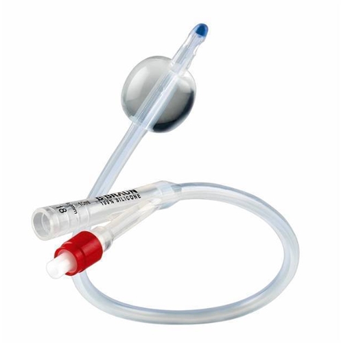Kateter 2v Urimed – 10ml ch14 42cm silikon Nel – 10 st