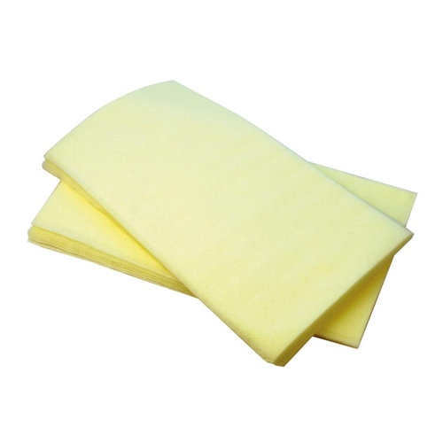 Moppduk engångs Max – 20x60cm gul oljeimpregnerad – 50 st