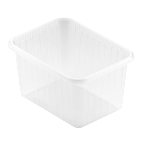 Plastform PP rektangulär Fixpack – 750ml 146x110x83mm transparent – 50 st