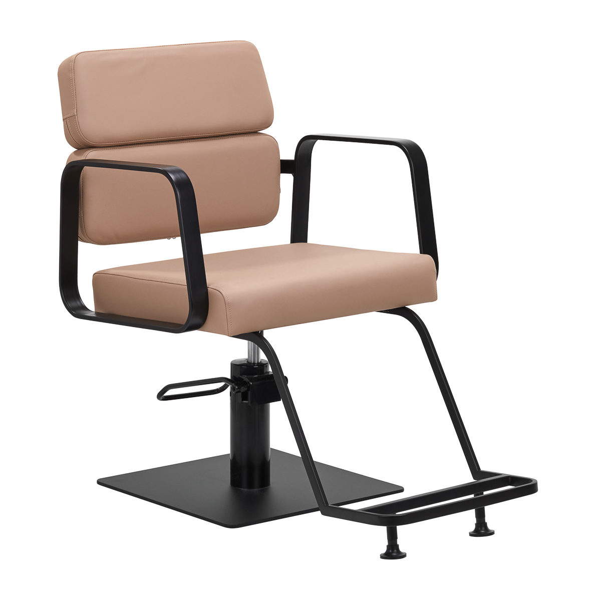 Frisörstol – Gabbiano – Porto – Svart/Beige