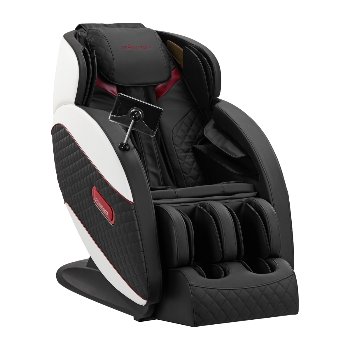 Sakura massagestol Standard 801 svart och röd