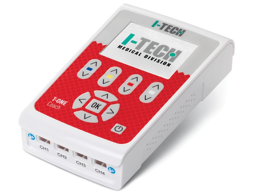 T-One Coach – TENS apparat med 4 kanaler – 58 olika program