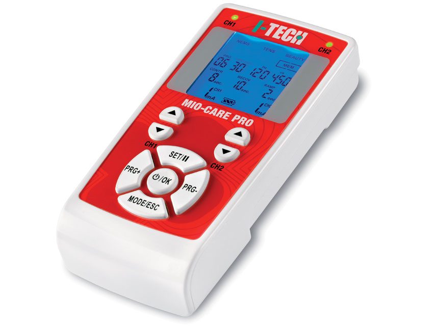 Mio Care Pro – TENS utrustning med 2 kanaler – Professionell