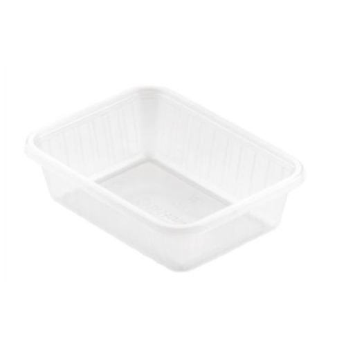 Plastform PP rektangulär Fixpack – 350ml 146x110x41mm transp – 50 st