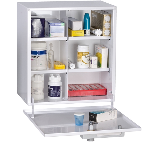 Medicinskåp Flexibel – 375x350x215mm dörr m kodlås