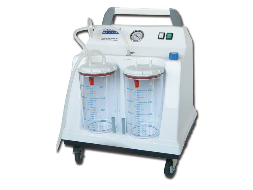 TOBI HOSPITAL – Sugapparat med 2×4 L burk – 230v