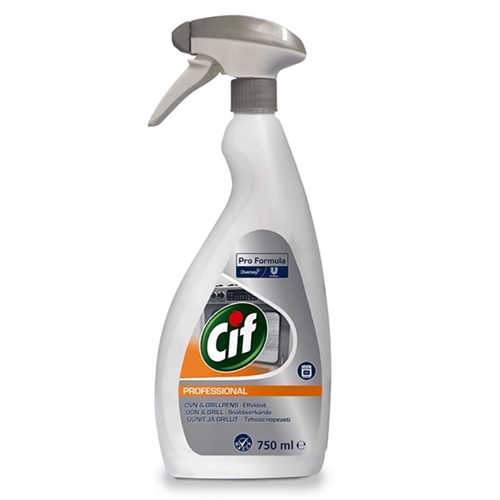 Ugnsrengöring Cif Professional – 0,75L pH=12,5 sprayflaska