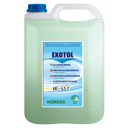 Allrengöringsmedel Exotol – 5L parf pH=7,5 Svanen