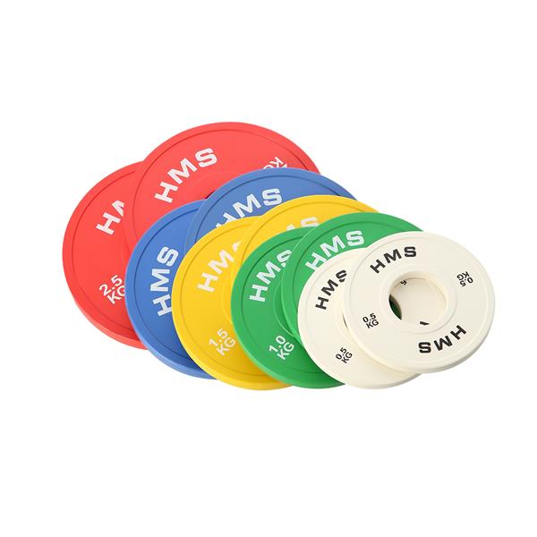 Set med viktskivor – CBRS SET 01 – (0,5 kg, 1 kg, 1,5 kg, 2 kg, 2,5 kg)