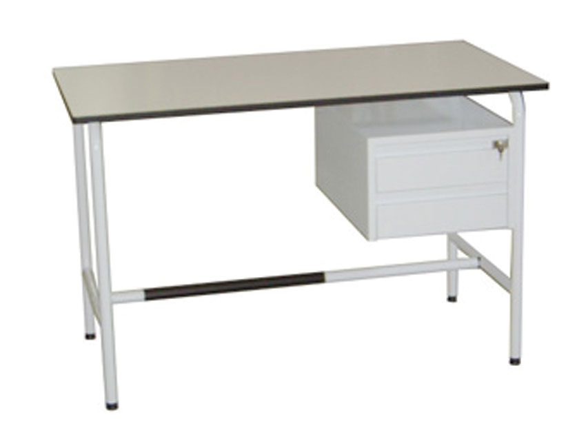 Skrivbord 120×70 cm – Två lådor