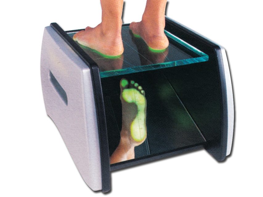 Spegellåda – Podoskop (LED) – Max 200 kg
