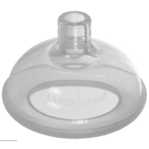 Narkosmask ClearFlex economy – stl0 silikon rund flerg – 4 st